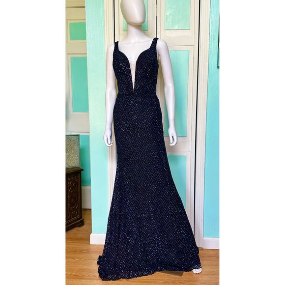 Multicolor Vienna Size 8 Mermaid dress - Picture 1 of 2